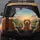 Golden Retriever Driving Tabby Cat Road Trip - Travel Essentials Dog Cat Lovers Gift Spare Tire Cover - 5