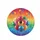 Colorful Party Balloons Triangular Bunting Flags Rainbow Fringe Curtain - Celebration Gift Spare Tire Cover - 4