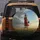 Woman Painter Divided Sky Grass Field - Home Decor Gift Spare Tire Cover - 5