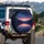 Forest Lake Celestial Sky Mountains - Outdoor Adventure Gift Spare Tire Cover - 3