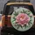 Vibrant Pink Peony Flower Green Leaves - Botanical Garden Home Decor Gift for Garden Lover Spare Tire Cover - 5