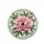 Vibrant Pink Peony Flower Green Leaves - Botanical Garden Home Decor Gift for Garden Lover Spare Tire Cover - 4