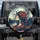 Woman Profile Hair Flowers Butterflies Moon Forest - Twilight Landscape Gift Spare Tire Cover - 1