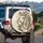 Horse Head Equestrian Tack Leather - Equine Lover Home Decor Gift for Riders Spare Tire Cover - 3