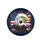 Majestic Bald Eagle American Flag Wildlife Decor - Independence Day Gift for Veterans Spare Tire Cover - 4