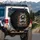 Raccoon with Aviator Sunglasses Mud Splatter - Adventure Lover Gift Spare Tire Cover - 3