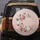 Lush Floral Arch Blush Pink Roses Dahlias - Home Decor Gift Spare Tire Cover - 5