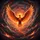 Majestic Phoenix Soaring Upward Flames - Mythology Fantasy Lover Gift Spare Tire Cover - 6