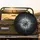 Metallic Compass Rose Cosmic Galaxy Travel Essentials for Adventurers Spare Tire Cover - 2