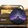 Cosmic Night Compass Rose Mountain Range - Outdoor Explorer Journey Gift Spare Tire Cover - 2