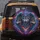 Mystical Wolves Feather Wings Celestial Mandalas - Spiritual Journey Gift Spare Tire Cover - 5