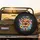 Baby Highland Cow Leopard Bow Wildflower - Cow Lover Gift Spare Tire Cover - 2