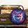 Iridescent Geometric Fox Cosmic Nebula - Wildlife Lover Gift Spare Tire Cover - 2