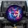 Iridescent Geometric Fox Cosmic Nebula - Wildlife Lover Gift Spare Tire Cover - 1
