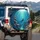 Scuba Diver Coral Reef Ocean Scene - Adventure Lover Gift for Scuba Diver Spare Tire Cover - 3
