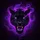 Black Panther Glowing Eyes Fangs - Home Decor Gift for Wildlife Lover Spare Tire Cover - 6