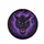 Black Panther Glowing Eyes Fangs - Home Decor Gift for Wildlife Lover Spare Tire Cover - 4