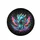 Baby Dragon Pink Eyes Spiky Crest Paint Splatter - Fantasy Lover Gift Spare Tire Cover - 4