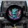 Baby Dragon Pink Eyes Spiky Crest Paint Splatter - Fantasy Lover Gift Spare Tire Cover - 1