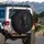 Black Flat-Coated Retriever Paws Resting Warm Brown Eyes Crinkled Snout - Dog Lover Gift Spare Tire Cover - 3