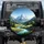Majestic Snow Mountain River Valley Wildflower Landscape - Nature Lover Gift Spare Tire Cover - 1