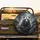 Grizzly Bear Forest Mist Tree Branch Twilight - Wildlife Lover Gift for Bear Enthusiast Spare Tire Cover - 2