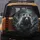 Grizzly Bear Forest Mist Tree Branch Twilight - Wildlife Lover Gift for Bear Enthusiast Spare Tire Cover - 5