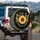 Leopard Print GOD Sunflower Butterflies Scripture - Inspirational Faith Gift Spare Tire Cover - 3