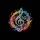 Treble Clef Musical Notes Iridescent Ribbons - Music Lover Gift Spare Tire Cover - 6