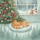 Orange Tabby Cat Christmas Tree Snowman - Christmas Holiday Gift for Cat Lover Spare Tire Cover - 6