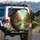 Winding Forest Stream Autumn Trees - Nature Lover Home Decor Gift Spare Tire Cover - 3