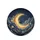Golden Crescent Moon Dark Clouds Glowing Stars Night Sky - Celestial Decor Gift for Star Lover Spare Tire Cover - 4