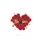 Velvet Red Rose Heart 'Be mine' Gold Text with Rose Petals - Valentine's Day Gift for Her Spare Tire Cover - 4