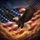 Bald Eagle American Flag - Independence Day Gift for Veterans Spare Tire Cover - 6