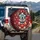 Chihuahua Dog Blue Sunglasses Red Star Collar - Independence Day Gift for Dog Lover Spare Tire Cover - 3