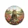 Brown Tabby Cat Cookie Dutch Windmill Wildflowers - Cat Lover Gift Spare Tire Cover - 4