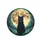 Regal Black Cat Full Moon Gothic Night - Dark Fantasy Gift for Cat Lovers Spare Tire Cover - 4