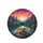 Vintage Camper Van Campfire River Forest Sunset - Camping Lifestyle Gift Spare Tire Cover - 4