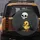 Fluffy Yellow Duckling Holding Skull Shaped Balloon, Grunge Smoke - Everyday Home Decor Gift Spare Tire Cover - 5