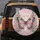 Butterfly Love Wildflower Tendril - Home Decor Gift for Nature Lover Spare Tire Cover - 5