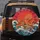 Octopus Eating Ramen Japanese Great Waves Crimson Sun - Ocean Lover Gift Spare Tire Cover - 5