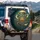 Ornate Golden Compass Rose Botanical Cartography - Outdoor Adventure Lifestyle Gift Spare Tire Cover - 3