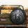Horse Head Gold Eyes Ornate Celtic Bridle Knotwork - Equestrian Lover Gift Spare Tire Cover - 2