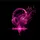 Magenta Over-Ear Headphones Musical Notes Equalizer Sound Waves - Audio Enthusiast Gift Spare Tire Cover - 6
