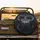 Black Mamba Viper Snake Head - Wildlife Lover Gift for Reptile Lover Spare Tire Cover - 2
