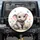 Charming Plump Baby Elephant Wildflowers Butterflies - Outdoor Vehicle Decor Gift Spare Tire Cover - 1