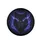 Black Wolf Head Glowing Electric Blue Purple Eyes Mystical Smoke Energy Scene - Wildlife Lover Gift Spare Tire Cover - 4