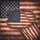 Vintage American Flag Stars Distressed - Independence Day Gift for Veterans Spare Tire Cover - 6