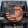 Vintage American Flag Stars Distressed - Independence Day Gift for Veterans Spare Tire Cover - 1