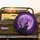 Howling Wolf Rocky Cliff Purple Moon Starry Night - Wildlife Lover Gift Spare Tire Cover - 2